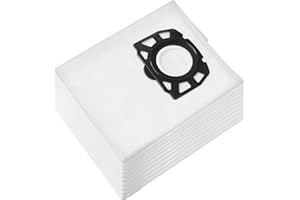 TOMKITY 10 Remplacement Sac pour Aspirateur Karcher WD3 WD2 Plus KWD1 KWD2 KWD3 MV3 SE4001 SE4002 KFI 357