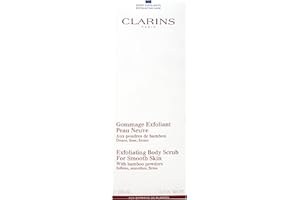 Clarins 200ml levigare la pelle per pelle liscia (con polveri bambù, ammorbidisce, leviga e imprese)