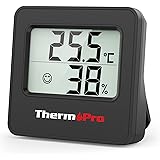 ThermoPro TP157 Termometro Ambiente Interno Casa, Igrometro Digitale Misuratore Umidità con Sensore Umidità e Temperatura per