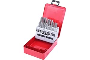 KS TOOLS 336.0621 Jeu De Tarauds Hss En 3 Passes, M3 À M12 - Résistante Aux Hydrocarbures Gris