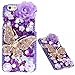Produktbild spritech (TM) 3D Bling Strass Design Hard Cover Schutzhülle für iPhone 6 4,7, Style-6, iPhone 6 4.7