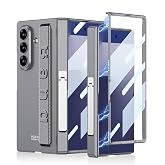 Senon Galaxy Z Fold 7 Kılıf Zore Kıpta KPT-01 Standlı Kapak (Gri)