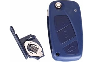 SALPIE Guscio Cover Custodia Chiave Auto Portachiavi 3 Tasti Compatibile con FIAT: Grande Punto,Bravo, Stilo, Ducato, Doblò, Ulysse