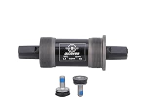 ENGWE MTB Movimento Centrale Quadrato per Bicicletta, per Mountain Bike, Bici da Strada, Fat Bike, 68 mm x 110,5/113/118/120/122,5 mm