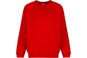Trutex Crew Neck School Sweatshirt (1-16+ Years), Unisex Uniform Boys and Girls, Standard Fit Jumpers for Boys and Girls, Sweatshirt Kids - Genuine School Uniform