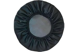 SJH Waterproof PU Leather Round Bar Stool Chair Cover,30-40cm Elastic Non-Slip Stool Seat Cover,Club Salon Stool Seat Cushion Slipcover Protector