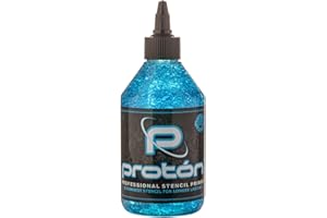 Proton Professional Stencil Primer Azul - 250ml / 8.5 Oz. Fijador plantillas tatuaje extrafuerte. Stencil Tattoo