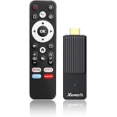 Android 14.0 TV Stick, TV Stick with 2GB 16GB | RK3518 Quad-Core 64bit Cortex-A53 Chipset and GPU Mali 450 MP2, Supports Dual