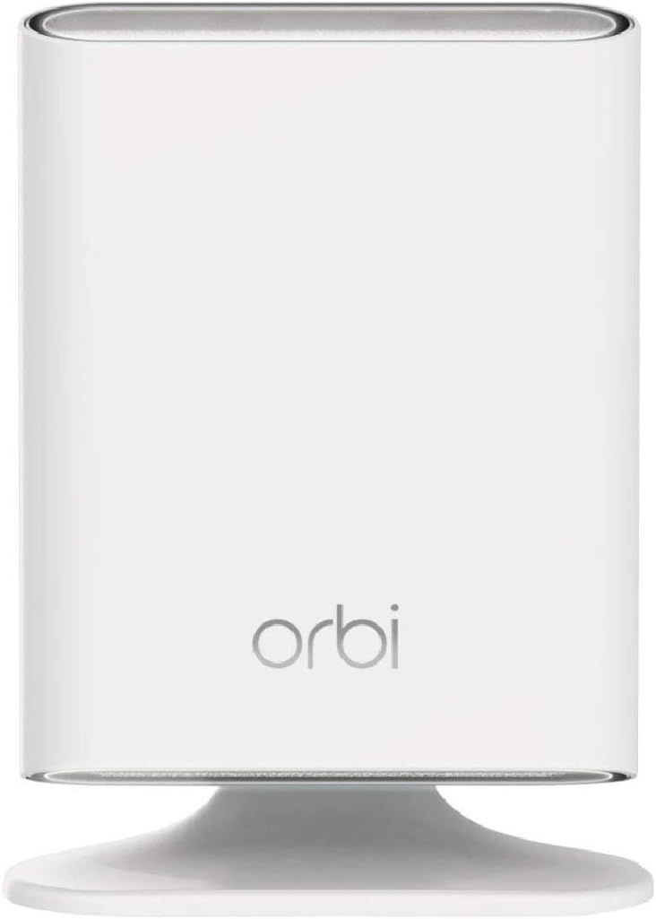NetgearOrbi Outdoor satellite WiFi extender, works with any WiFi router, gateway, or ISP rented equipment (RBS50Y)