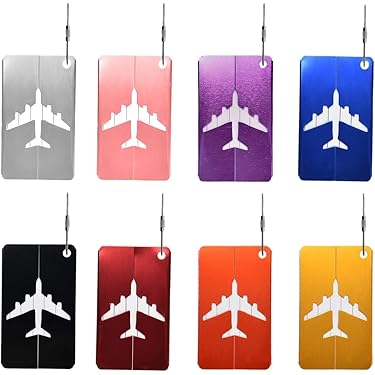 Kofferlabels – 14 Stuks - Flexibele Siliconen Bagage Labels voor Koffers, Tassen, Rugzakken - Meerkleurig