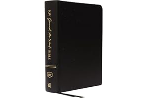 KJV Journal the Word Bible, Reflect, Journal or Create Art Next to Your Favorite Verses (Black Hardcover, Red Letter, Comfort Print: King James Version Holy Bible)