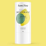 BAM&BOO Deodorante Naturale | Citric - Limone e bergamotto | Stick 65gr | senza alcool, senza parabeni, senza alluminio | nat