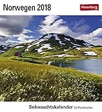 Norwegen - Kalender 2018: Sehnsuchtskalender, 53 Postkarten by 