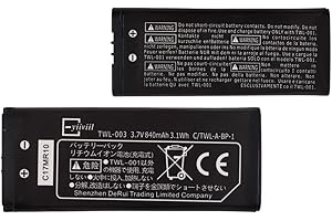 E-yiiviil Batería de repuesto TWL-003 compatible con Nintendo DSi NDSi 840 mAh