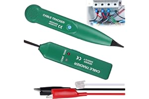 BAIFULAI Détecteur de Cable électrique, Traceur Câble, Cable Tracker, Multifonctionnel Detecteur Coupure fil Robot Tondeuse, Détecteur de Cable électrique pour test de ligne téléphonique