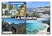 Produktbild Kühlschrankmagnet - Souvenir - REUNION 9cm x 6cm Jumbo