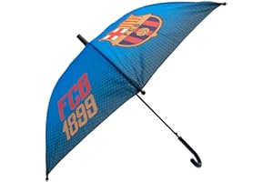KIDPARADISE Parapluie FC Barcelone en Bleu Automatique
