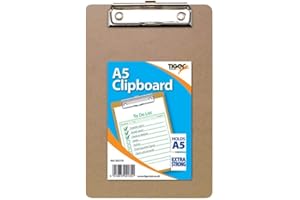 TIGER STATIONERY Tiger A5 MASONITE CLIPBOARD