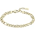 BOSS Double B Infinite Family Ionic Plated Thin Gold Steel Women's Bracelet - 1580635