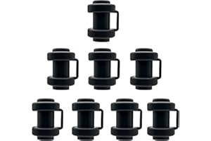 Braleto 8 Pezzi Tappi terminali per Trampolino Copertura Protettiva per Pali della Rete del Trampolino 25 mm Tappi terminali per Pali della Rete Robusto e Resistente alle intemperie