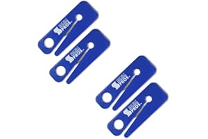 ‎SEAT BELT EXTENDER PROS 4‑er Pack Notfall‑Gurtschneider mit Edelstahl‑Klinge – robuster Kunststoffgriff, kompakt & lebensrettend