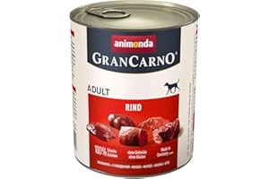 Animonda GranCarno - Cibo per cani, Adulto, confezione da 6x800 gr