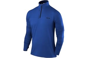TCA Maglia Termica Uomo Fusion PRO - Sottogiacca Moto con Maniche Lunghe e Zip - Maglia Termica Tecnica Uomo con Manica Lunga - Abbigliamento Termico Moto e da Corsa - Tecnologia Quickdry