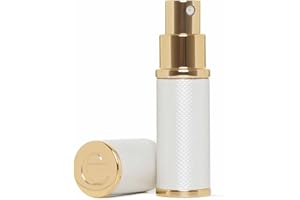 THE ESSENTIAL ATOMIZER COMPANY The Essential Atomizer Co. 'Pure' Patina 10ml perfume atomizer with Gift Box. Refillable fragrance atomiser for handbag & travel. Includes funnel