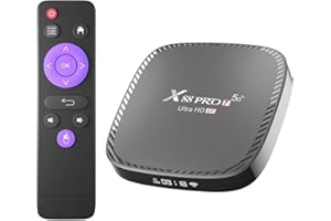 IDEALROYAL Android TV Box 10.0, Android Box RAM 2GB ROM 16GB H313 Quad-Core Support 4K 2.4G/5.8G Dual WiFi HDMI 2.0 Ethernet