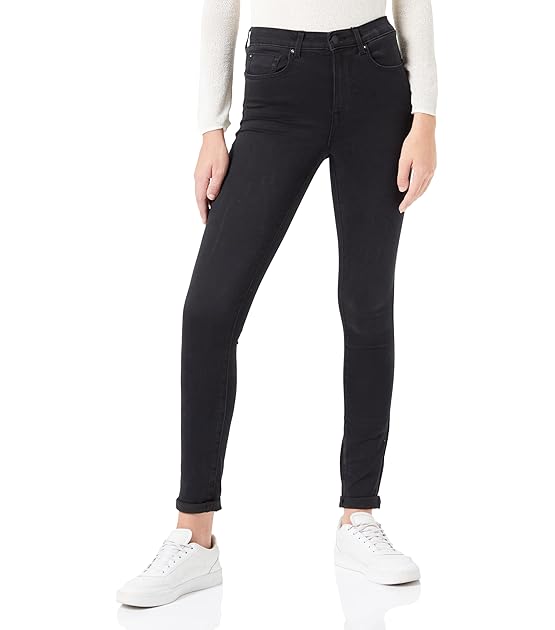 SELECTED FEMME Damen Onlpower-royal Hw Push Up Skinny Dnm Ext