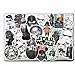 Price comparison product image 25pcs Star Wars Sticker Pack - Best Assorted Vinyl Decal -Top Trendy Random Styles Stickers Pack - Best for Laptop Macbook Skateboard Snowboard Luggage Suitcase iPhone Car Bike Bumper Stickers Bomb Pack - Cartoon Vintage Retro Pop Art Graffiti Super Cool Star wars Stickers