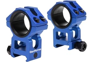Anelli per Cannocchiale WestHunter Optics da 20 mm per Binari Picatinny, Montaggio per Mirino Tattico con Tubo da 25,4 mm /30 mm | Altezza Centrale di 29 mm/36 mm