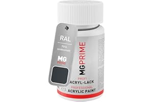 MG PRIME RAL 7016 Gris anthracite/Anthracite grey mat satiné stylo retouche 50 ml à séchage rapide