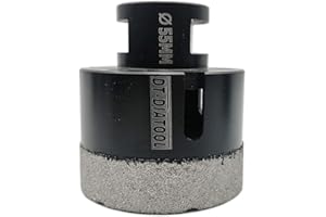 DT-DIATOOL Wiertło diamentowe 55 mm otwornica do wiercenia na sucho płytki porcelana marmur ceramiczny granit
