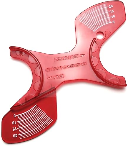 ECSiNG 2er Set Kettenlücken-Einstelllehre Für SRAM Eagle - Fahrrad Reparaturwerkzeug Rot/grün