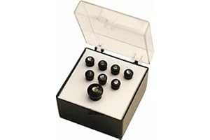 Martin - Perno per chitarra acustica, in ebano con inserti in perle Paua