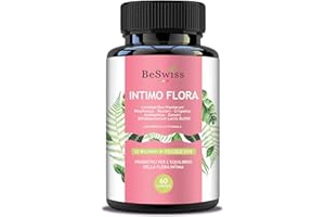 BESWISS Probiotici Vaginosi Batterica - Candida, Vaginite, Flora Intima Vaginale – Probiotici Donna Infezioni Mucosa Vaginale con Lactobacillus acidophilus Lactobacillus Reuteri Rhamnosus Crispatus