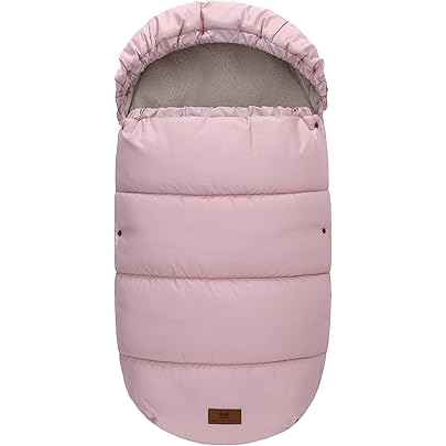 Sacco Termico Passeggino Universale Impermeabile - Copripiedi Bambino 0-36 Mesi Con Cuscino | Morbido Pile E Oxford - Foto 3