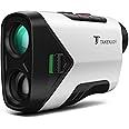TAKENJOY 1200Y Golf Range Finder with Slope, 7X Magnification Range Finder Golf with Flag Locking Vibration, Rechargeable Golf Range Finder with Magnet