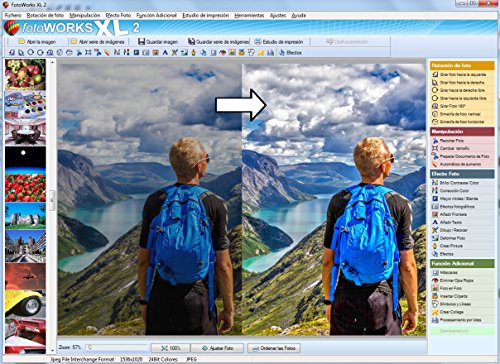 FotoWorks XL  2018  - Editor de Fotos  Software Fotografia Espa  ol  Edici  n Fotogr  fica  Editar Fotos  Programa Fotos - Muy f  cil de usar