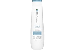 Biolage Szampon oczyszczający do delikatnych, bezsilnych włosów, zapewnia długotrwałą objętość, z ekstraktem z bawełny, szampon do włosów Volume Bloom, 1 x 250 ml