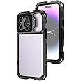 SmallRig Video Rig Cage for iPhone 14 Pro Max with Dual Cold Shoes, Aluminum Mobile Phone Cage, Smartphone Video Rig Cage for Filmmaking/Videography/Live Streaming/Vlog- 4077