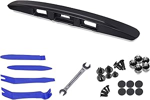 BMTICK Ersatz für den Nissan Qashqai Heckklappen-Kofferraumgriff-Reparatursatz (Heckklappe, Schrauben, Schraubenschlüssel und Preiswerkzeuge) (Standard)