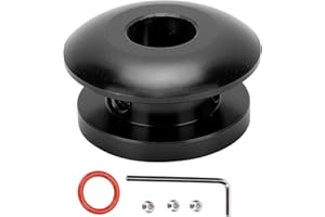 Fydun Schaltknauf-Manschettenhalterung Limiter Shifter Adapter Schaltkopf-Schnallenstopper Universal für Auto(Schwarz)