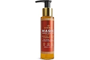 Besque Magic Body Oil, 100ml, After Shower Body Oil For Women, Hydrating Skin Care For Full Body That Plumps, Tightens, and Firms Skin With Natural Ingredients, Luxury Spa Gifts