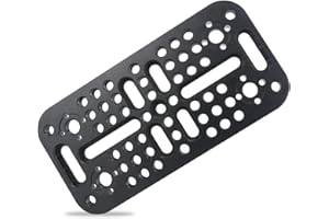 NICEYRIG Multi-Fonction Montage Cheese Plate Adapter Plateau pour URSA Mini Appareil-Photo 15mm Rod Clamps Cages Attachment