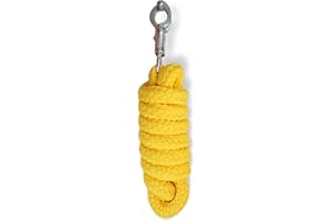 PFERDELINIS Redini in corda con gancio antipanico, in vari design, per cavalli, pony, asini e capre,