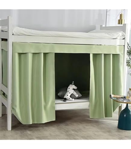 Rideau De Lit Superposé 3D Paysage - Taille 1.2x2m Ou 1.5x2m - Occultant, Anti-Poussière, Anti-Insectes - Pour Mezzanine, Dortoir
