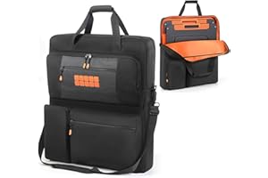 OURHZTB Tragetasche kompatibel mit Jackery SolarSaga 100W 200W 200W Bifacial Portable Solar Panel, Reise-Aufbewahrungstasche für 2 Akku-Panels mit Taschen für Ladekabel und Zubehör