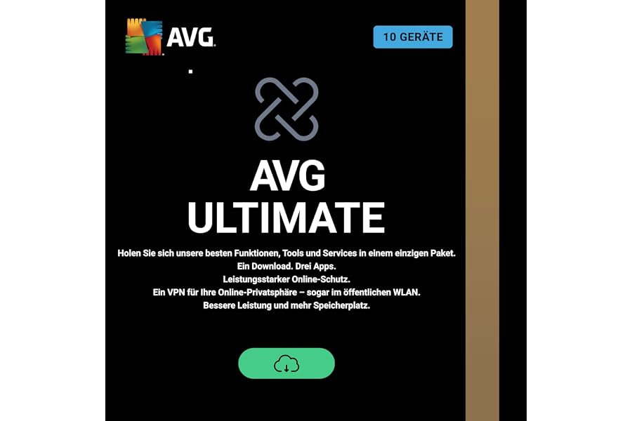 AVG Ultimate 2025 | 10 Geräte | 1 Jahr | Aktivierungscode per Email